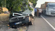 Şanlıurfa yolunda dört araç birbirine girdi
