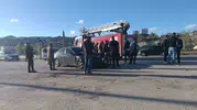 Van Özalp yolunda zincirleme kaza sonucu dört kişi hastaneye kaldırıldı