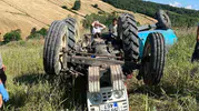 Bafra kırsalında traktör kazası can aldı