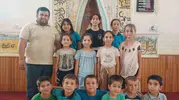 Koçarlı'da öğrenciler okul dışı eğitim için camiye gitti
