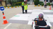 Çocuklardan jandarma komutanlığına özel ziyaret