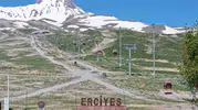 Erciyes’te çocuklar için yaz sezonu bisiklet parkında başladı