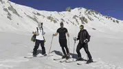 Erciyes’te temmuz kapıdayken kayak sezonu hala kapanmadı