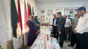 Adaklı'da kursiyerlerin bir yıllık emeği sergiyle gün yüzüne çıktı