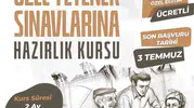 Melikgazi'de sanat fakültesine giriş kursu başlıyor