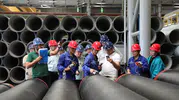 Düzce’nin su hattı için dev borular Mısır’dan yola çıkıyor