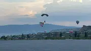 Kapadokya gökyüzünde nefes kesen jandarma gösterisi