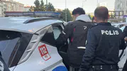 Kayseri'de polisten bıçaklı şahsa anlık müdahale