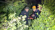 Zonguldak'ta balık tutarken kayalıklardan düşen kişi zor anlar yaşadı