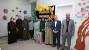Hacılar'da Kur'an kursu öğrencileri el emeklerini sergiledi