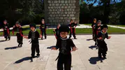Miniklerden Bilecik’te Kazak rüzgarı