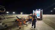 Endonezya'da kaza yapan genç Türkiye'ye getirildi