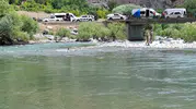 Sarım Çayı piknik yapan bir kişiyi yuttu