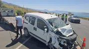 Van’da trafik kazası Askeri araca çarpan araç 1 can aldı