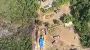 Bursa Osmangazi ormanlık alanında yangın paniği