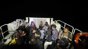 Bodrum açıklarında mahsur kalan göçmenleri sahil güvenlik kurtardı