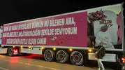 Bursa'da romantik tır sürprizi