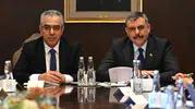 Bakan Çiftçi ve Mehmet Uçum Ankara'da güvenlik gündemiyle toplandı