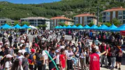Menteşe’de minikler gönüllerince eğlendi