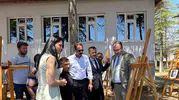 Bolvadin’de öğrencilerin sanatsal dokunuşu beğeni topladı