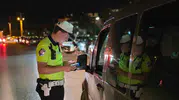 Akyazı trafiğinde gece denetimi