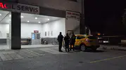 Malatya’da taksiye binerken tüfekli saldırıya uğradı