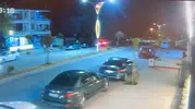 Sakarya’da kontrolden çıkan araç park halindeki otomobillere daldı