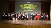 Karabük Üniversitesinde mezuniyet heyecanı yaşandı