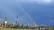 Sivas semalarında güneşli yağmur sürprizi