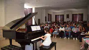 Samsunlu minik piyanistler sahnede devleşti