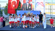 Mersin’de 3 bin çocuk sahada ter döktü