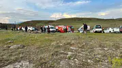 Horasan'da Aras Nehri'ne giren genç çoban kayboldu
