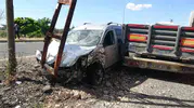 Kilis’te ters şerit kazası Bir kişi yaralandı