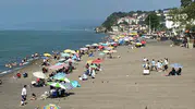 Akçakoca sahillerinde erken yaz hareketliliği