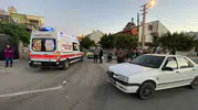 Karaman'da kavşak kazası Bir kişi hastanelik oldu