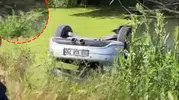 Aksaray’da esrarengiz ölüm: Drenaj kuyusuna gömülü otomobilde iki cansız beden bulundu
