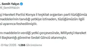 MHP Konya teşkilatında görev değişimi