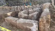Midyat'taki park düzenlemesinden kadim yazıtlar çıktı