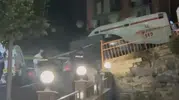 Kağıthane'de korkuluklara asılı halde bulundu