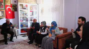 Hatay’da şehit babaları Babalar Günü’nde unutulmadı