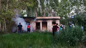 Van Erciş’te çıkan yangın bir aileyi kışlık hazırlıksız bıraktı