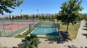 Bostanlı sahiline tenis ve squash karışımı yeni spor alanı geliyor