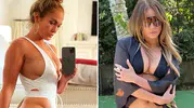 Jennifer Lopez'in Cannes pozu sosyal medyayı ikiye böldü