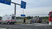 Düzce’de motosiklet kazası sürücüyü hastanelik etti