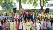 Küçükçekmece'de karne günü şenlik havasında geçti