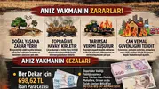Diyarbakır’da tarlasını ateşe veren çiftçiye ağır para cezası