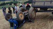 Kastamonu'da tarladaki traktör faciası bir can aldı