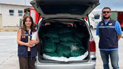 Kapıkule'de 840 kilo kaçak midyeye operasyon