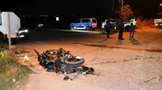 Hatay Dörtyol yolunda motosiklet ve otomobil çarpıştı