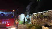 Kayseri'de boş binada çıkan yangın paniğe yol açtı